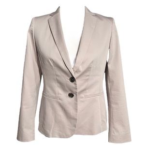 Ann Taylor Off-White/Cream Blazer Size 2P